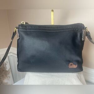 Dooney & Bourke Nylon Crossbody Pouchette 5.5 in H x 8 in L- 24 shoulder drop